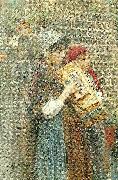 Anders Zorn i talienska gatumusikanter Spain oil painting artist